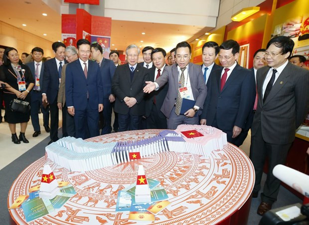 Chính thức khai trương Trung tâm Báo chí phục vụ Đại hội XIII của Đảng - Ảnh 1.