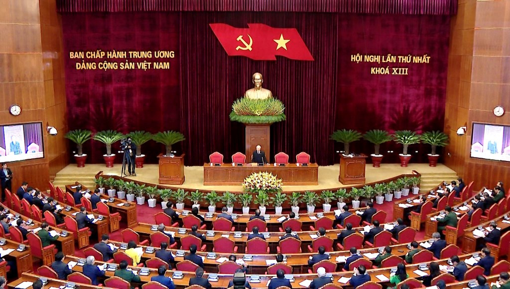 Đồng chí Nguyễn Phú Trọng tái đắc cử Tổng Bí thư Ban Chấp hành Trung ương Đảng Cộng sản Việt Nam khóa XIII - Ảnh 2.