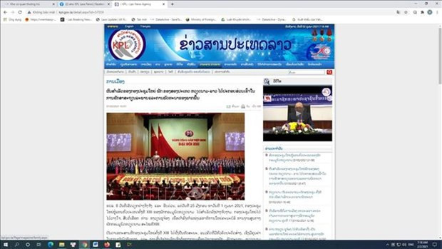 Báo Pathet Lao khẳng định ý nghĩa thành công của Đại hội Đảng hai nước - Ảnh 1.