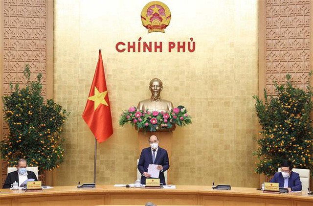 Thủ tướng Chính phủ Nguyễn Xuân Phúc: Vừa chống dịch, vừa thực hiện Nghị quyết Đại hội XIII - Ảnh 1.