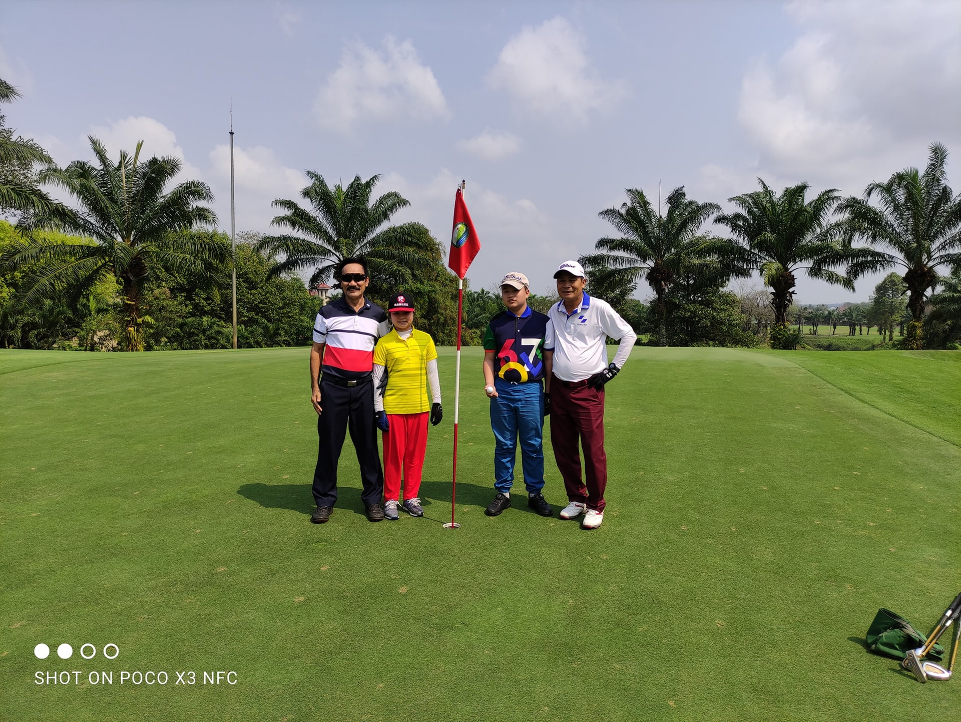 Võ Quốc Trung và con số 8 may mắn khi ghi Hole-in-one - Ảnh 1.