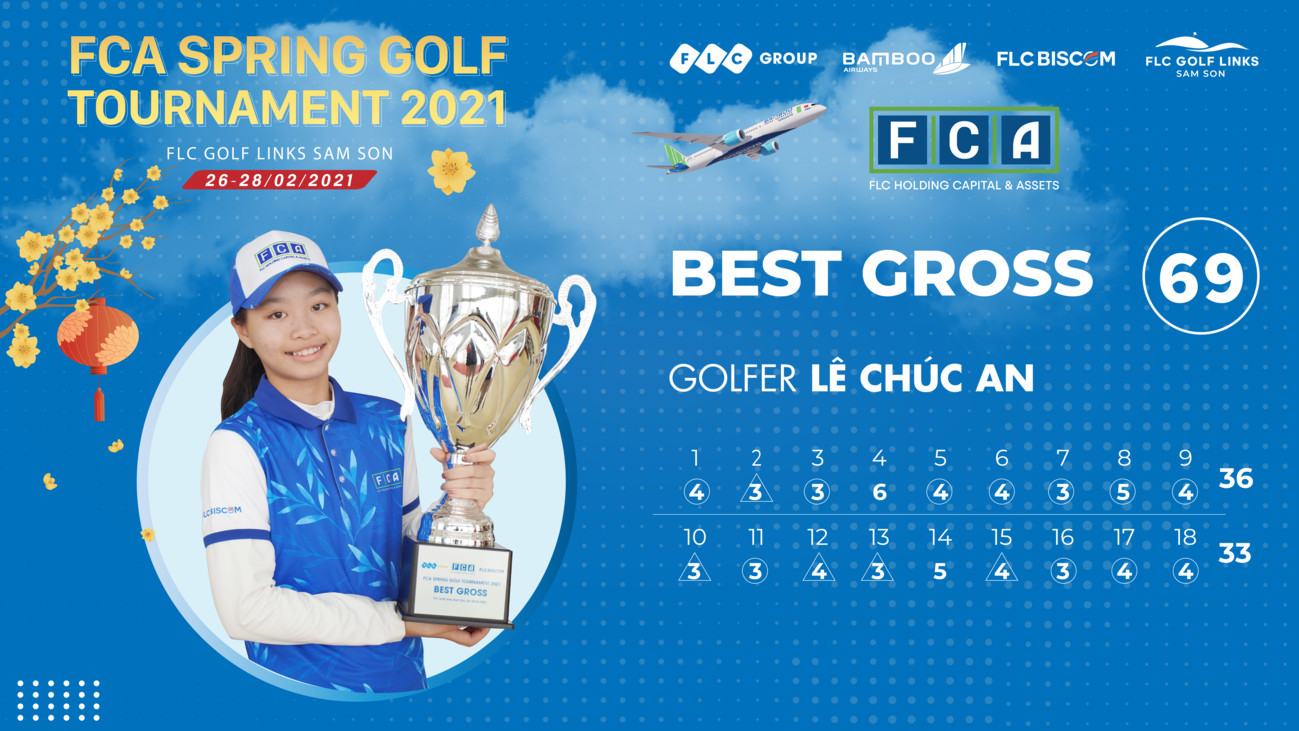 Golfer nữ Lê Chúc An vô địch FCA Spring Golf Tournament 2021 - Ảnh 2.