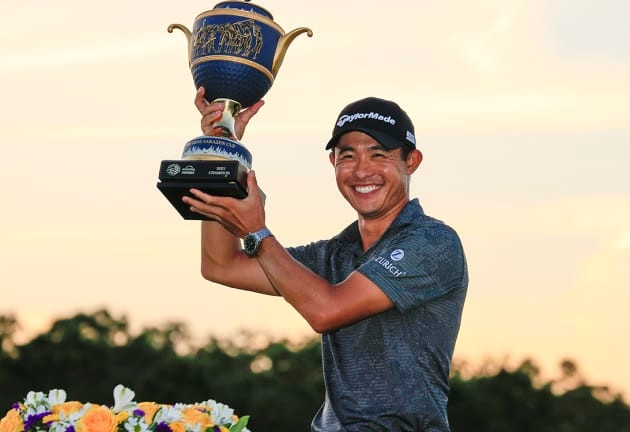 Collin Morikawa có danh hiệu World Golf Championship đầu tiên. - Ảnh 1.