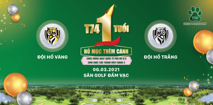 Giải golf mừng sinh nhật 1 tuổi T74 Golf Club chuẩn bị khởi tranh - Ảnh 1.