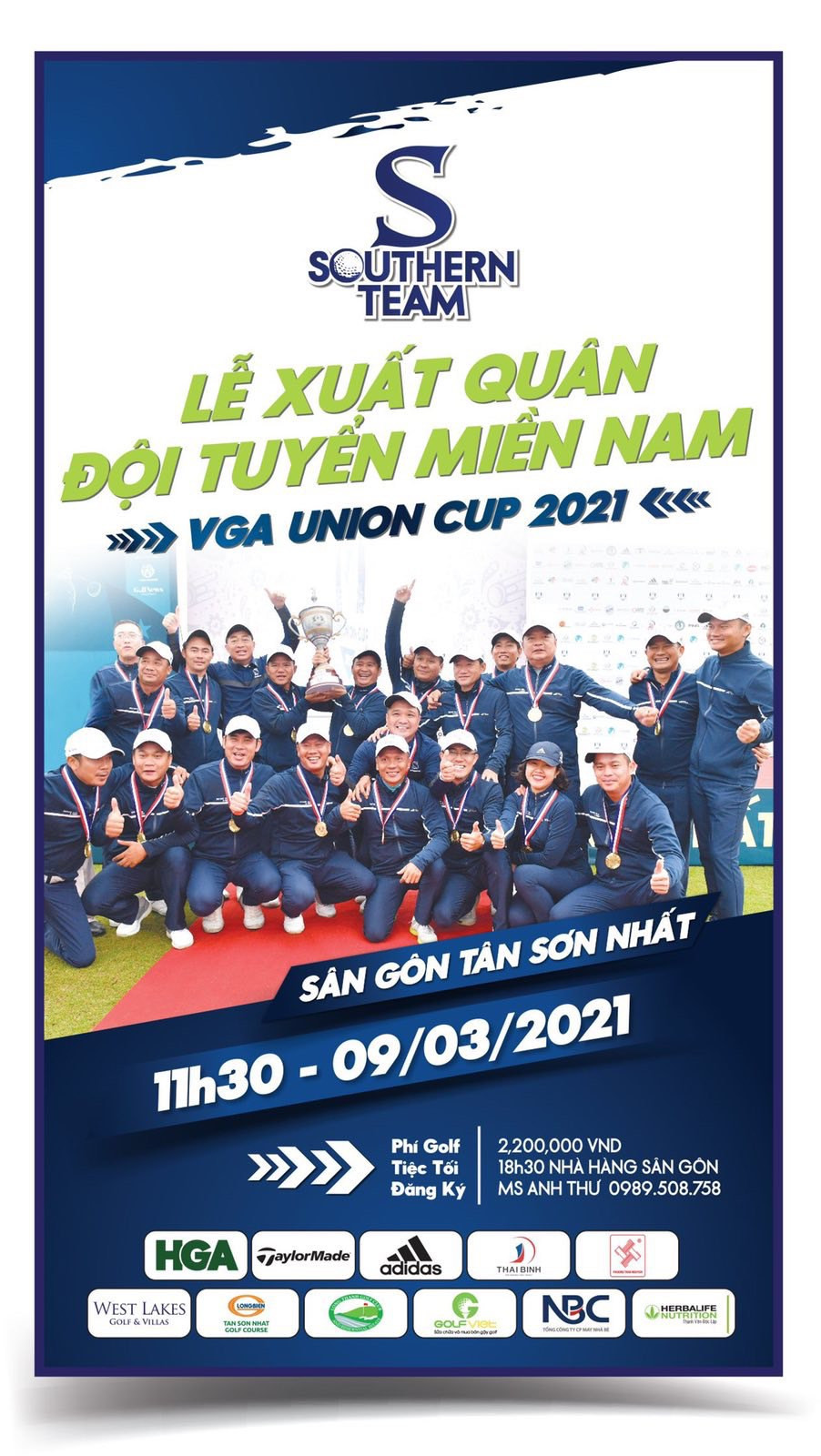 Tuyển miền Nam tổ chức lễ xuất quân dự VGA Union Cup 2021 - Ảnh 1.