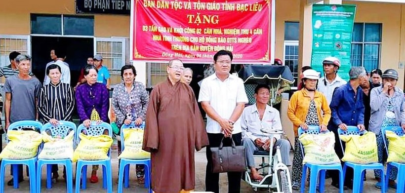 Bạc Liêu từng bước nâng cao đời sống vật chất, tinh thần của đồng bào Khmer - Ảnh 1.