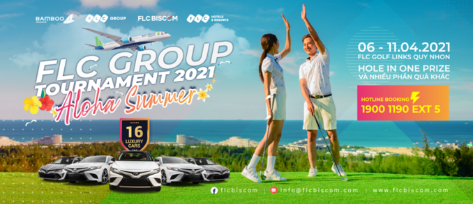 FLC Group Golf Tournament 2021 được tổ chức tại FLC Golf Links Quy Nhon - Ảnh 1.