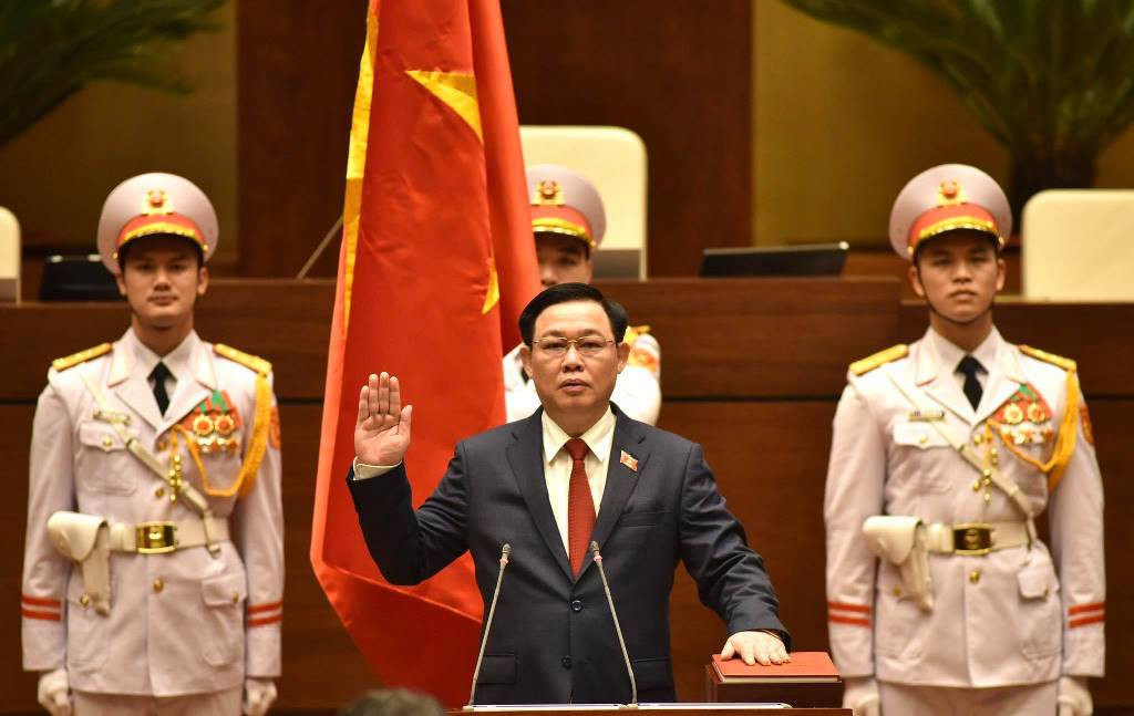 Đồng chí Vương Đình Huệ được bầu giữ chức vụ Chủ tịch Quốc hội - Ảnh 1.
