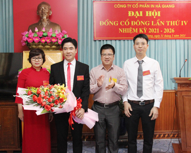 Công ty Cổ phần in Hà Giang Đại hội đồng cổ đông lần thứ IV - Ảnh 1.