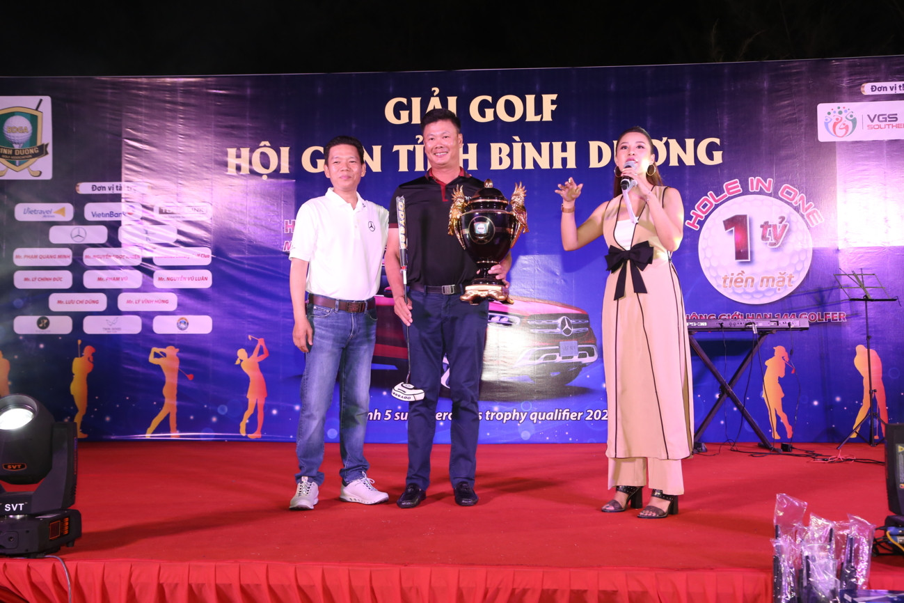 Golfer Đinh Viết Sinh vô địch giải Hội golf tỉnh Bình Dương - Ảnh 3.