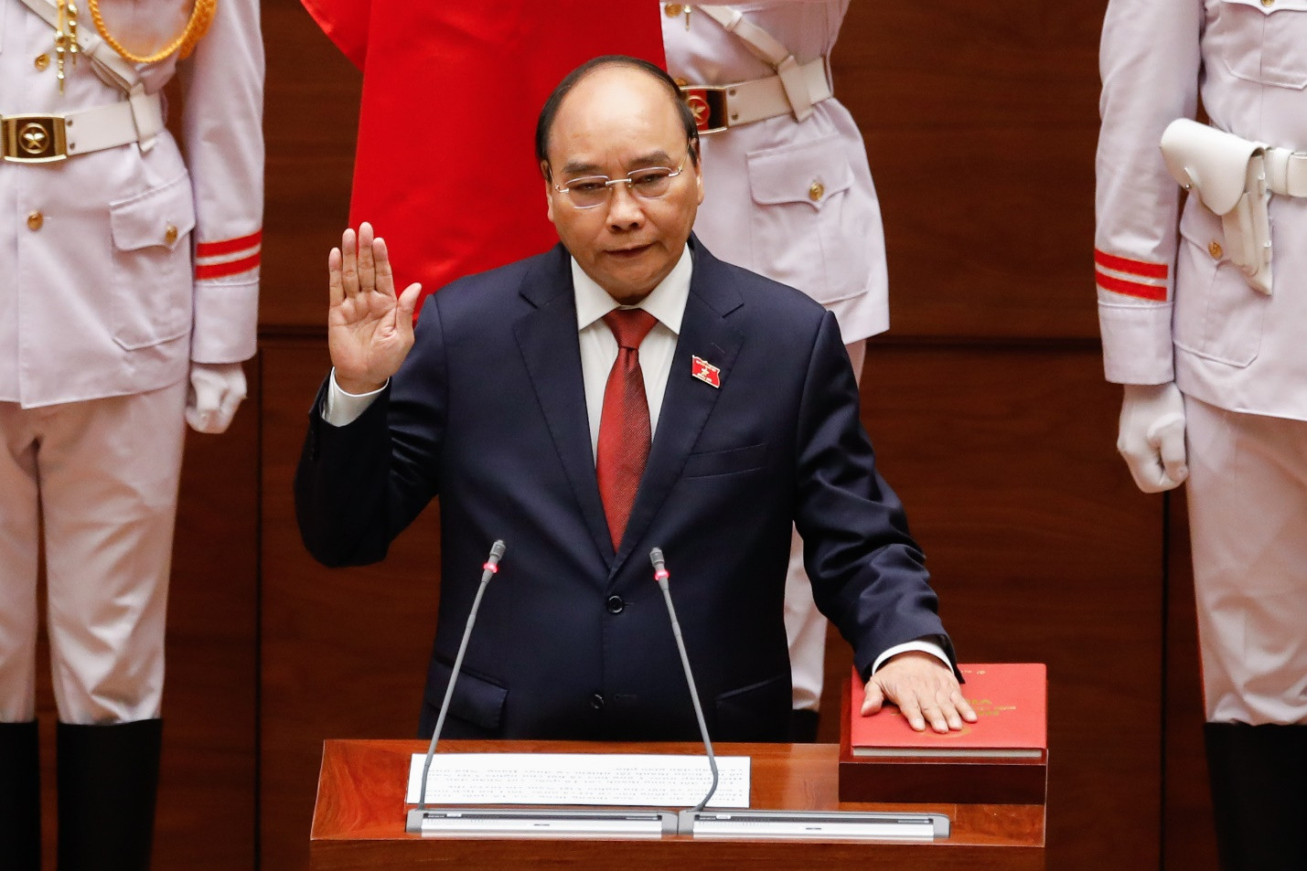 Đồng chí Nguyễn Xuân Phúc được Quốc hội bầu giữ chức Chủ tịch nước nhiệm kỳ 2021 - 2026 - Ảnh 1.