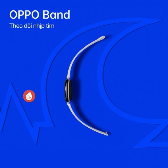 Ra mắt đồng hồ theo dõi sức khỏe OPPO Band - Ảnh 2.