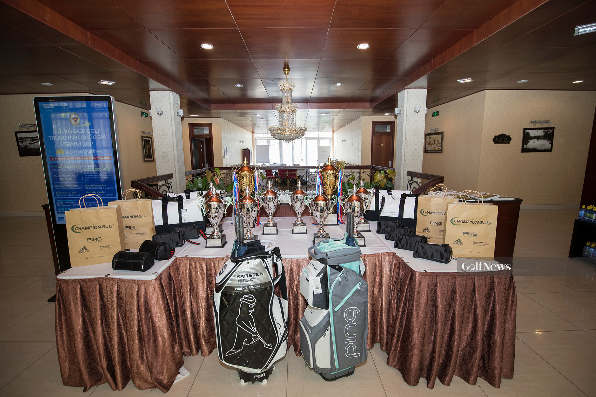 Cơ cấu giải thưởng của giải Vô địch golf Trung niên Quốc gia 2021 tranh cúp Vietnam Airlines - Ảnh 2.