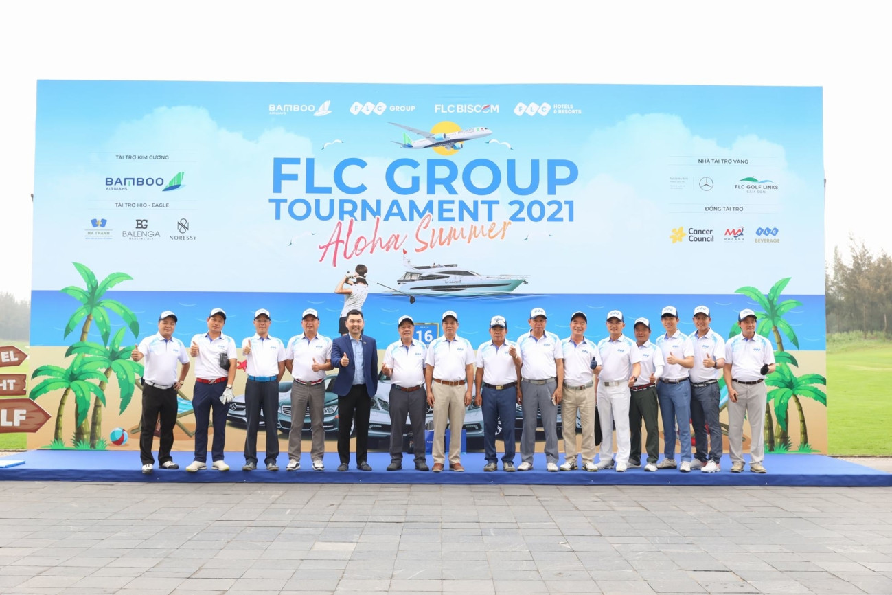 1000 golfer tranh tài tại FLC Group Tournament 2021 - Ảnh 1.