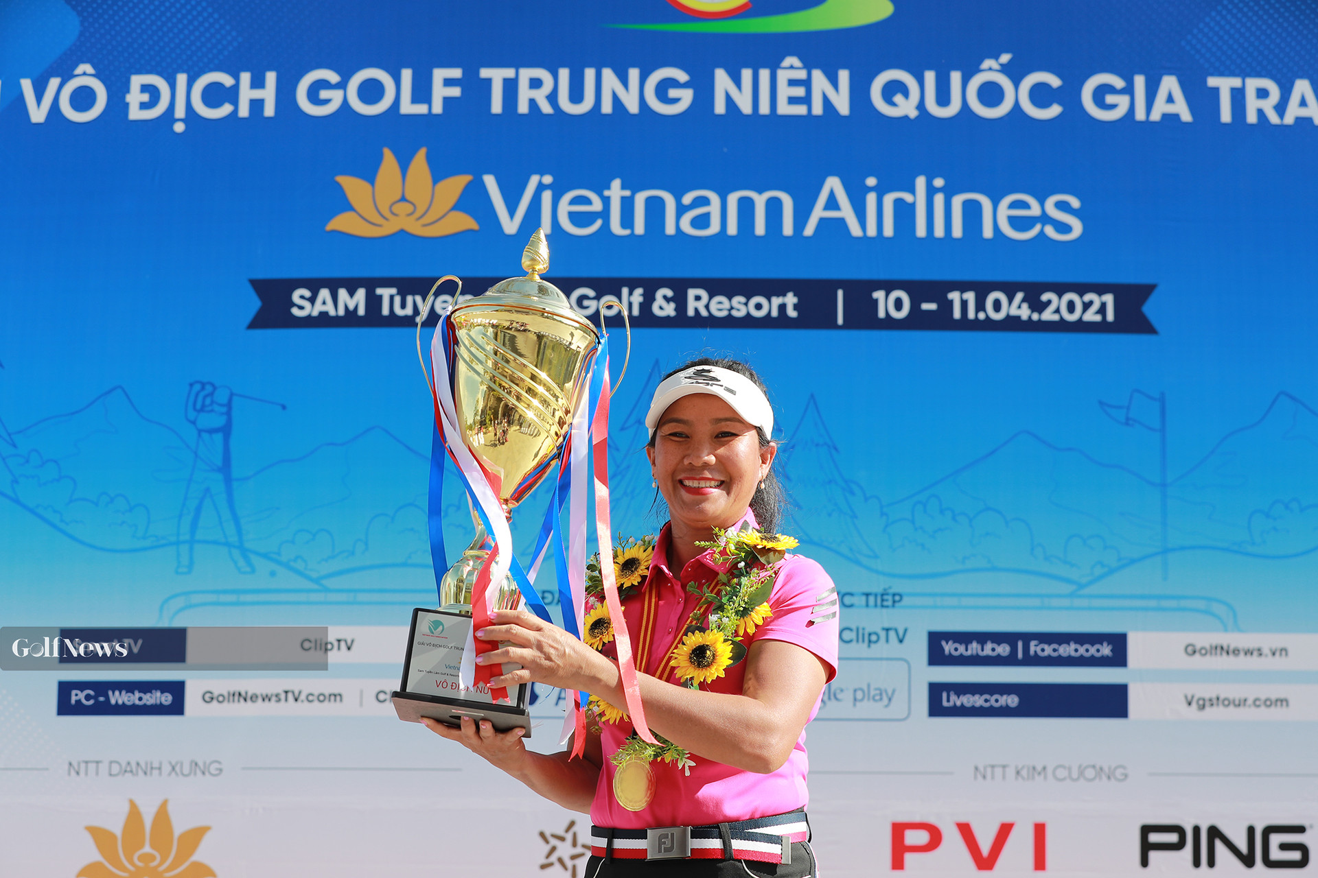 Những dấu ấn đặc biệt tại giải Vô địch golf Trung niên Quốc gia 2021 tranh cúp Vietnam Airlines. - Ảnh 2.