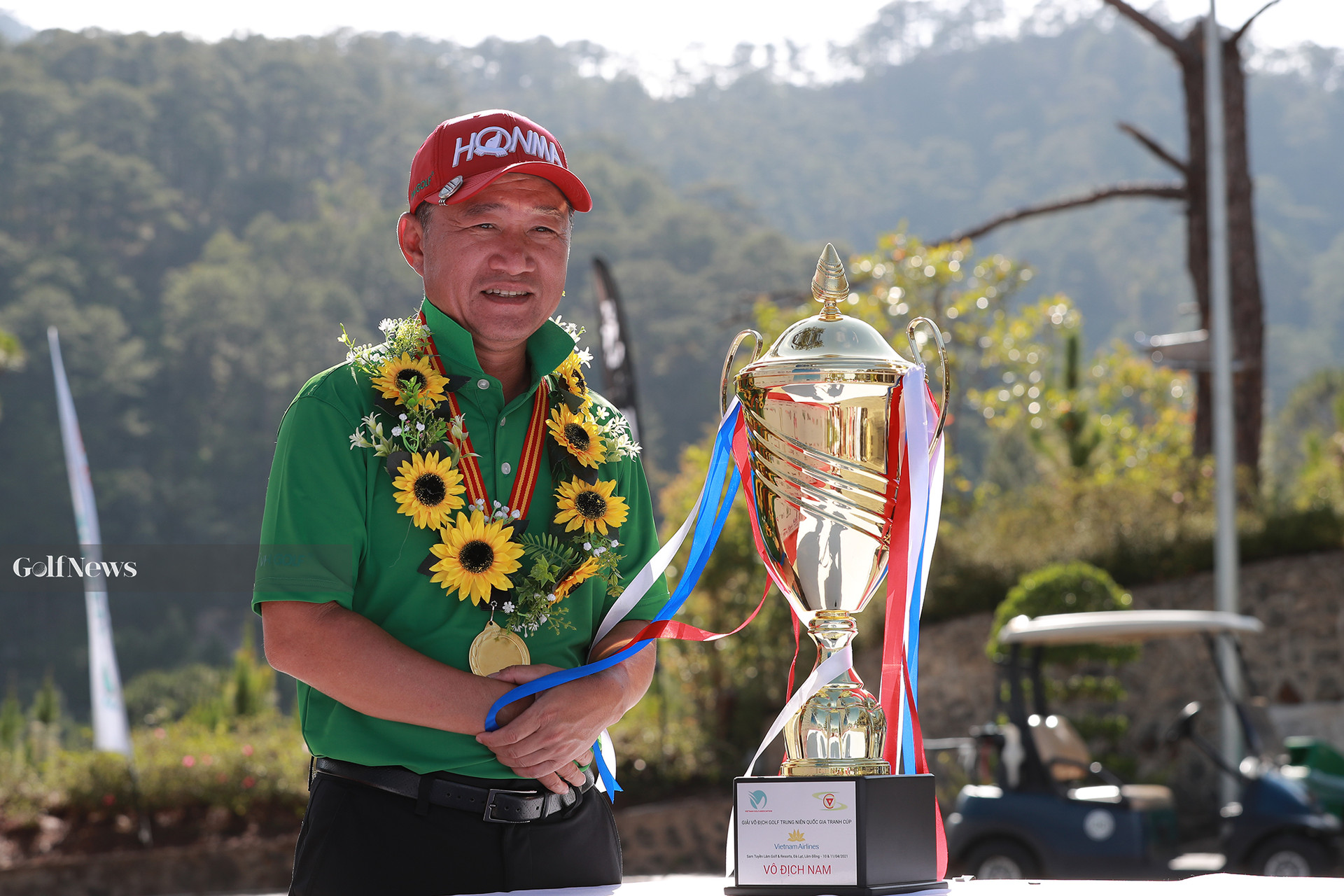 Những dấu ấn đặc biệt tại giải Vô địch golf Trung niên Quốc gia 2021 tranh cúp Vietnam Airlines. - Ảnh 1.