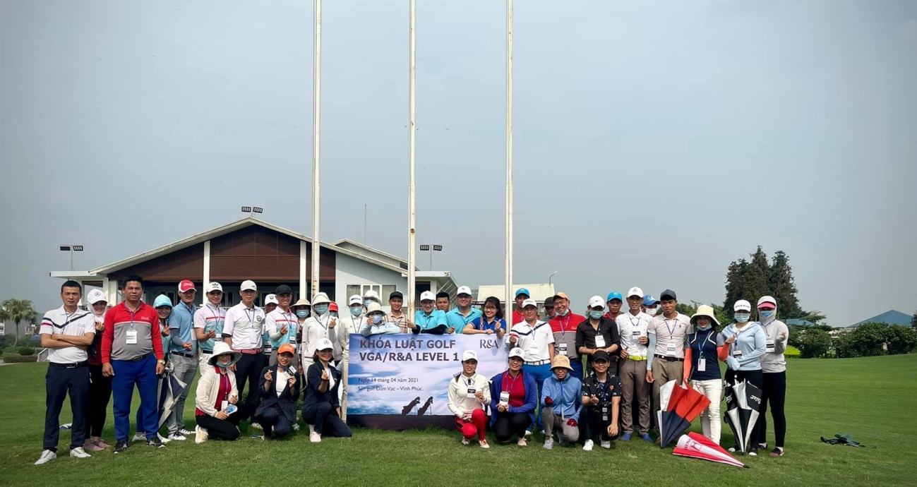 Hội đồng trọng tài golf Quốc gia tổ chức 2 khoá luật golf tại Vĩnh Phúc - Ảnh 1.
