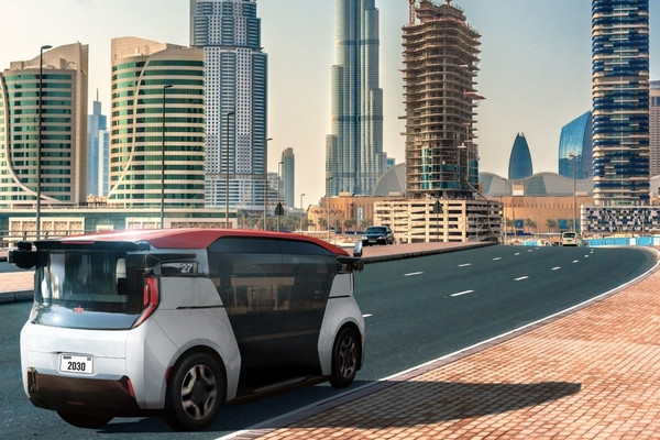 Dubai ra mắt dịch vụ taxi điện không người lái - Ảnh 1.