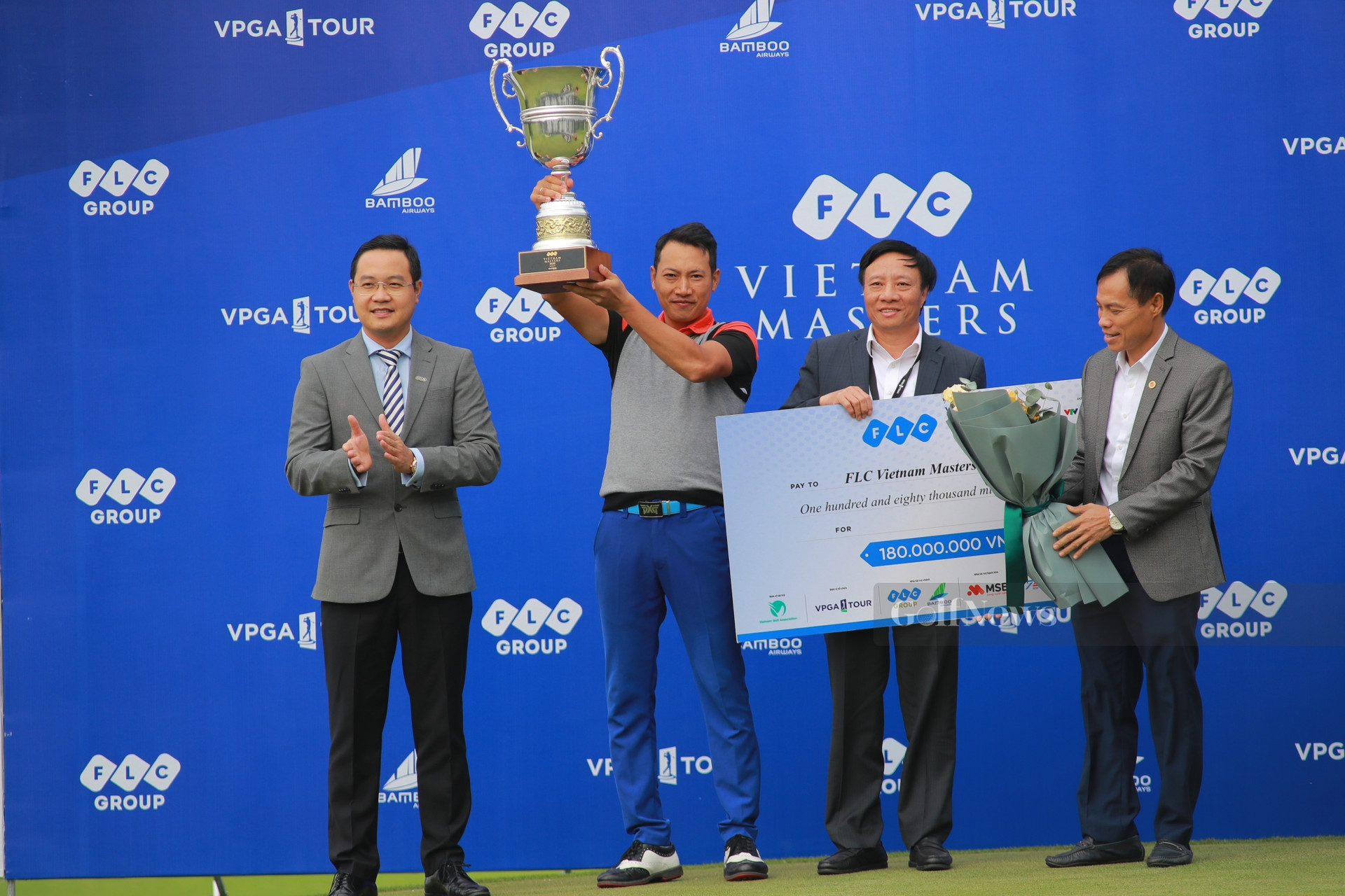 Nhà vô địch FLC Vietnam Masters 2021 presented by Bamboo Airways sẽ nhận 180 triệu đồng - Ảnh 1.