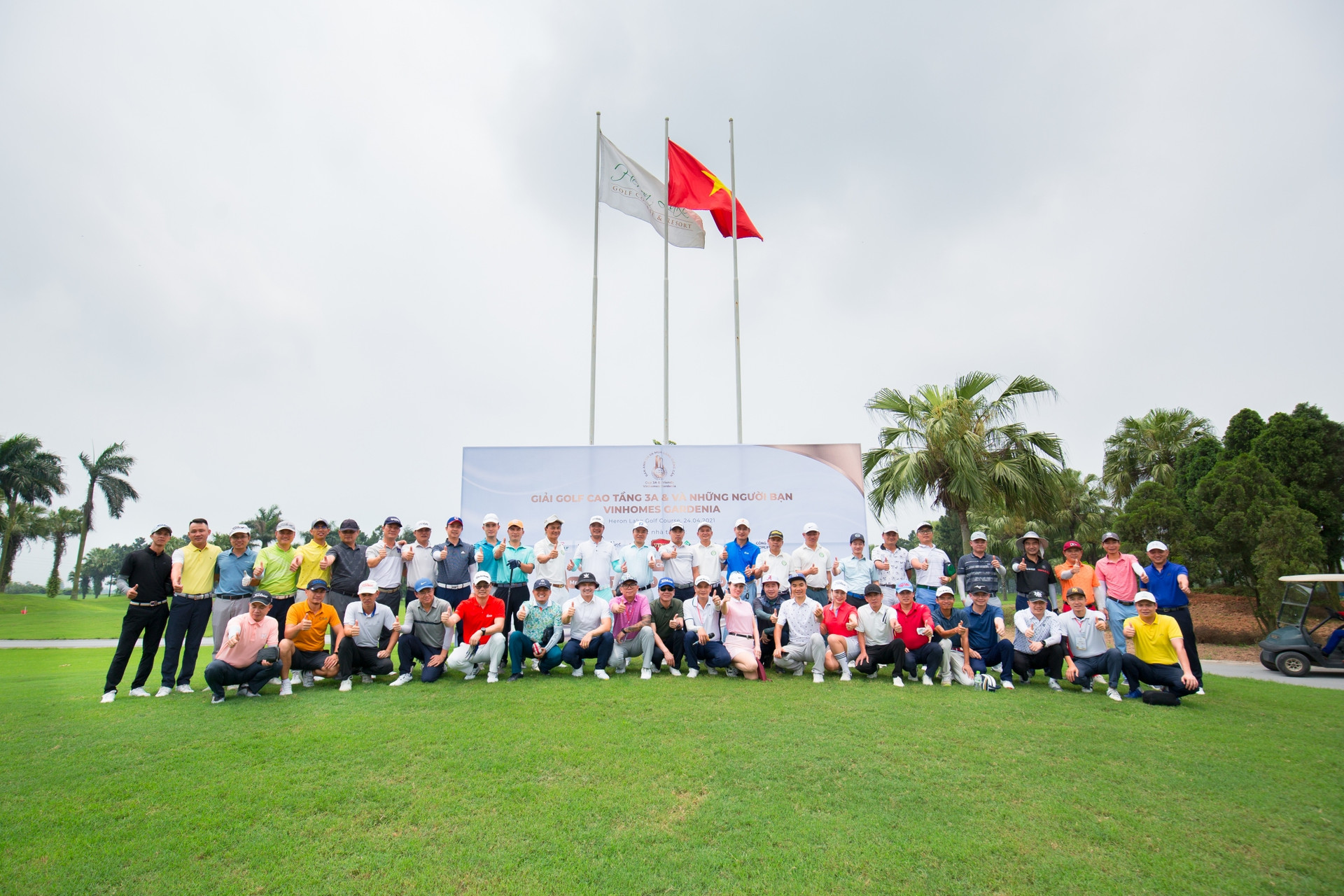 Golfer Ngô Đình Diệm ghi Eagle trong giải golf của CLB Vinhomes Gardenia - Ảnh 2.