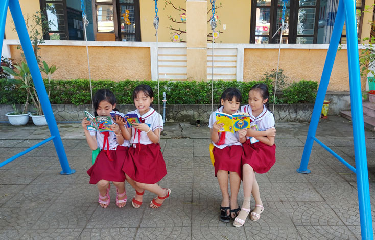 Quảng Bình: Điểm sáng văn hóa đọc ở một trường tiểu học - Ảnh 2.