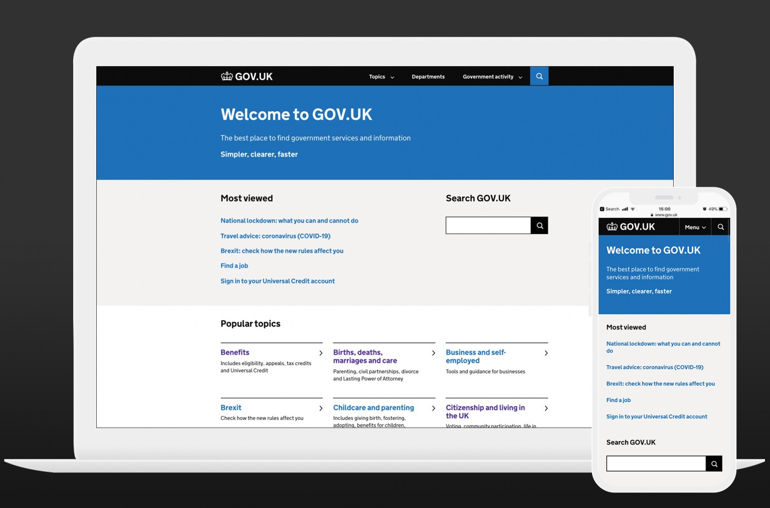 Chính phủ Anh đẩy mạnh cải thiện nâng cao dịch vụ công trực tuyến - Ảnh 2.