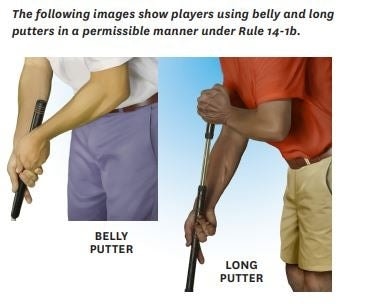 Xander Schauffele nghĩ nên cấm arm-lock putting, dù mới bắt đầu sử dụng. - Ảnh 2.