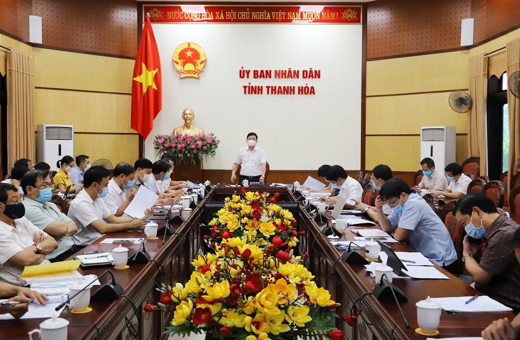 Họp nghe báo cáo Đề án Chuyển đổi số tỉnh Thanh Hóa giai đoạn 2021-2025, định hướng đến năm 2030.