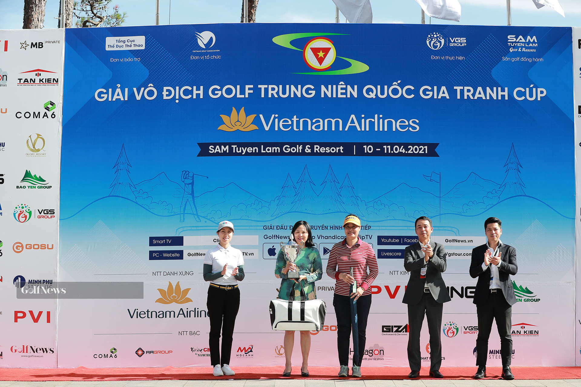 Hiệp hội golf Việt Nam thông báo hoãn giải chuyên nghiệp Vietnam Open - Ảnh 1.