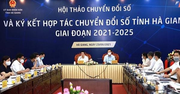 Hà Giang quyết tâm chuyển đổi số toàn diện