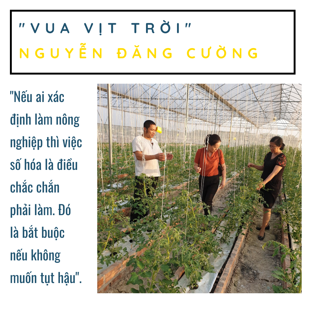 Nông dân Nguyễn Đăng Cường: 