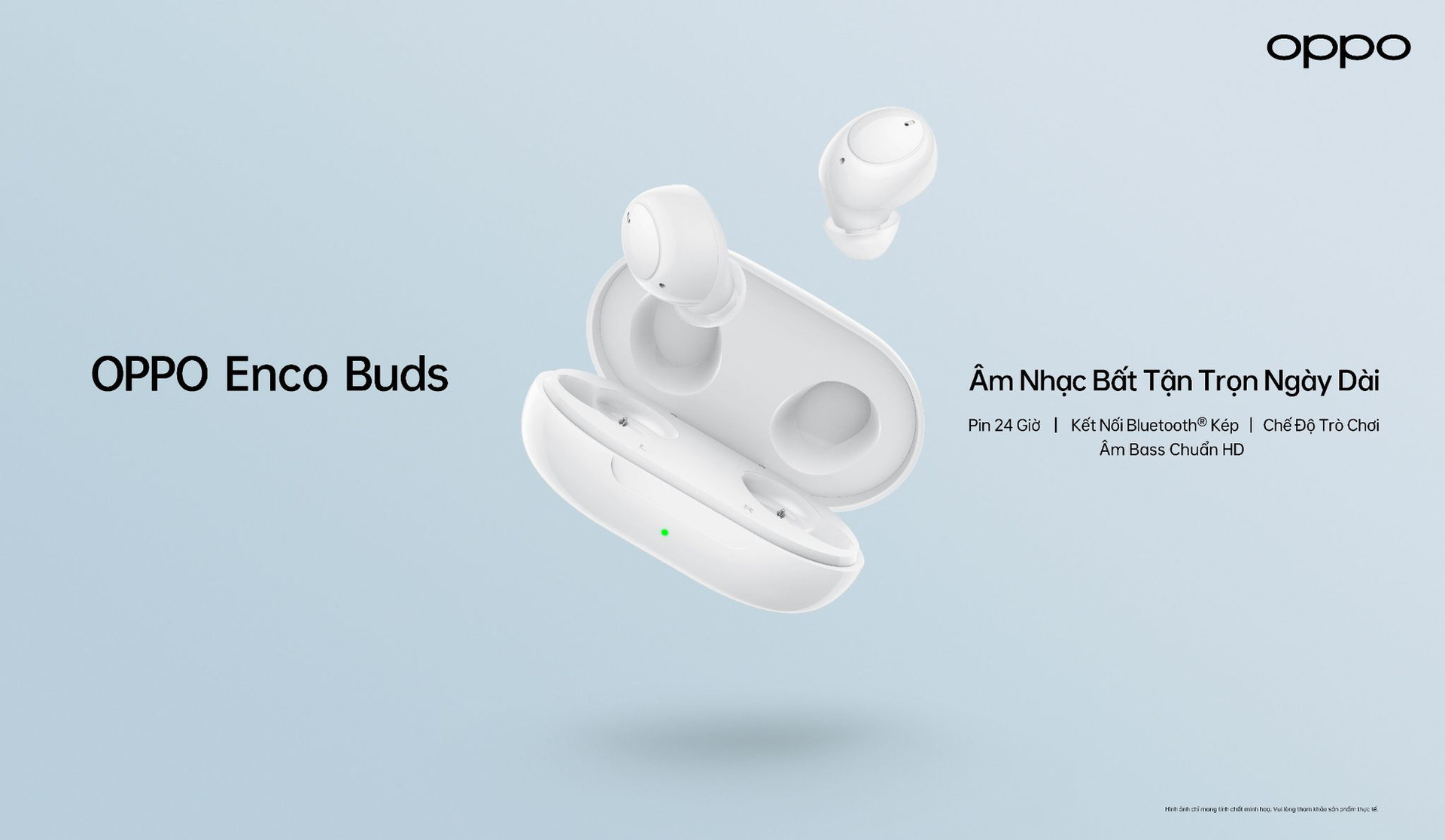 Ra mắt bộ đôi tai nghe Enco Buds và điện thoại A54 phiên bản 6GB - Ảnh 1.