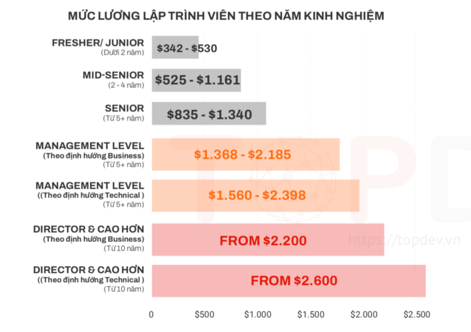 Kỹ sư IT Việt Nam đang nhận lương bao nhiêu một tháng - Ảnh 1.