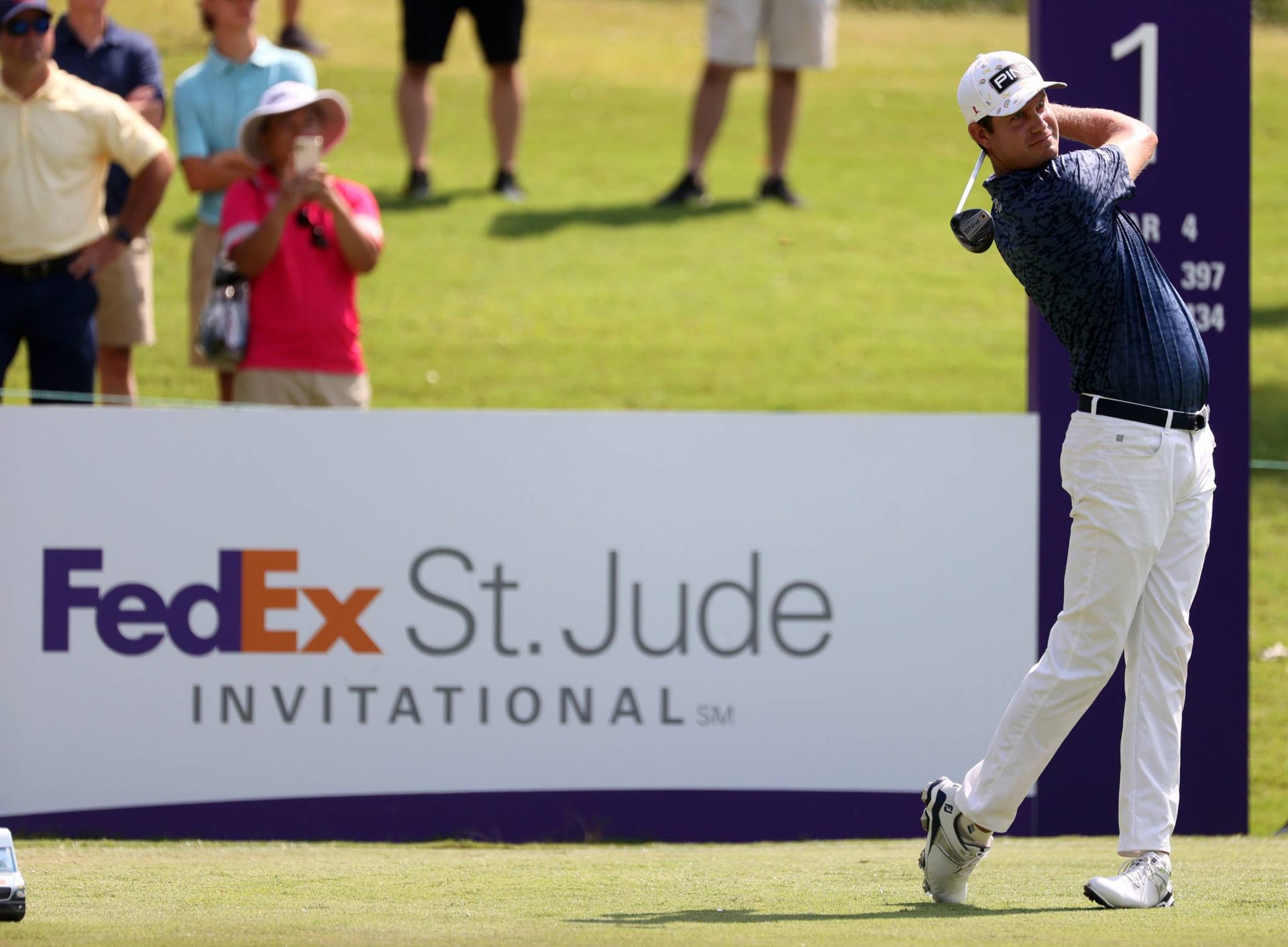 WGC – FedEx St.Jude Invitational: Harris English thăng hoa, Rory McIlroy áp chót bảng xếp hạng - Ảnh 1.