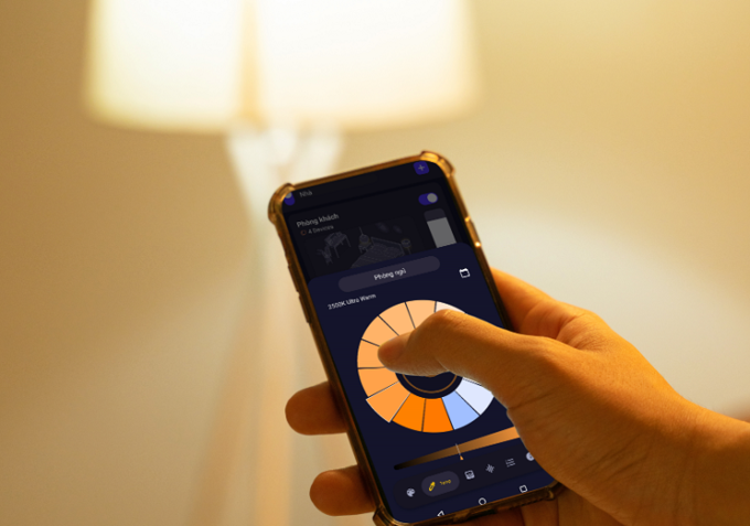 Huepress định hướng bước đầu cung cấp sản phẩm và ánh sáng thông minh.