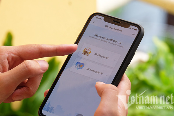 Người dân Hà Nội có thể dùng app để xin giúp đỡ về y tế, lương thực - Ảnh 1.