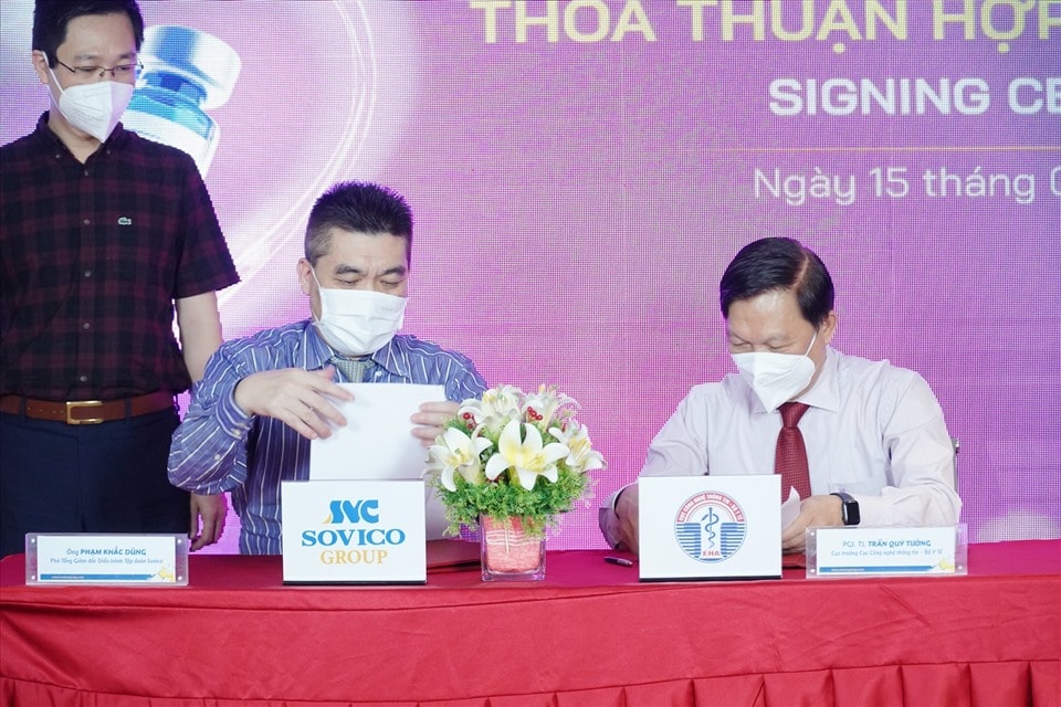 Tập đoàn Sovico & Bộ Y tế (thông qua Cục Công nghệ thông tin) ký kết bản ghi nhớ hợp tác về nghiên cứu và phát triển công nghệ thông tin y tế.