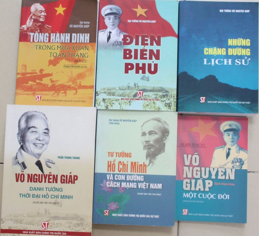 Một số ấn phẩm quý về Đại tướng Võ Nguyên Giáp - Ảnh 1.