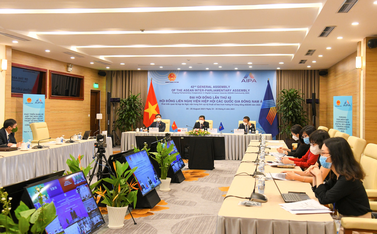 Đại hội đồng AIPA 42: Hướng tới một không gian mạng tự cường trong ASEAN - Ảnh 1.