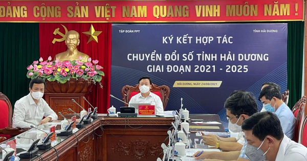 Hải Dương ký kết Thoả thuận hợp tác chuyển đổi số giai đoạn 2021 – 2025 với Tập đoàn FPT