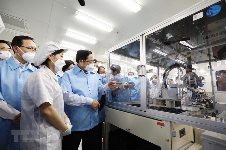 Thủ tướng thăm Nhà máy Samsung Electronics Việt Nam Thái Nguyên - Ảnh 3.