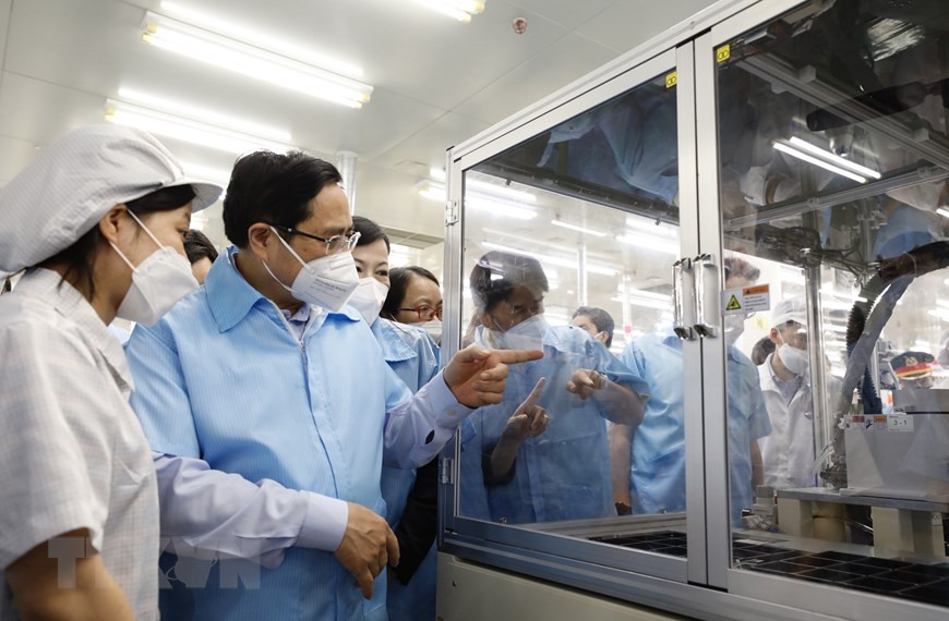 Thủ tướng thăm Nhà máy Samsung Electronics Việt Nam Thái Nguyên - Ảnh 6.