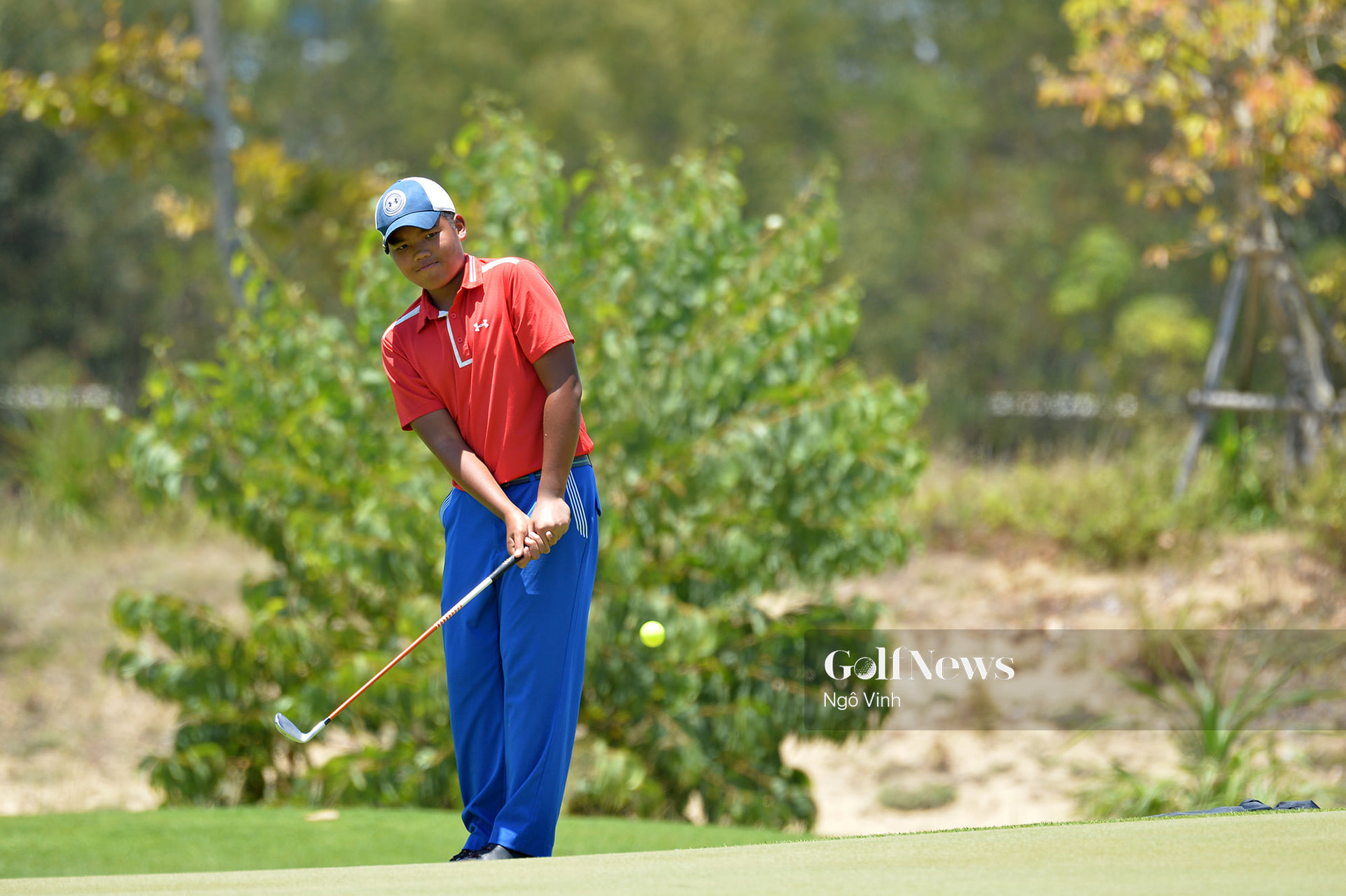 Golfer Nguyễn Đức Sơn leo lên vị trí dẫn đầu bảng xếp hạng Vhandicap - Ảnh 1.