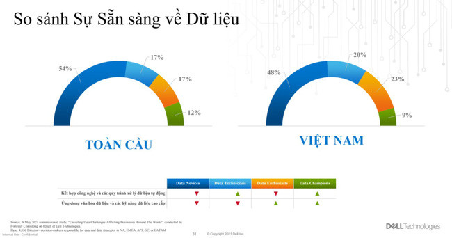 Vẫn còn ít doanh nghiệp Việt Nam xem dữ liệu là yếu tố cốt lõi - Ảnh 1.
