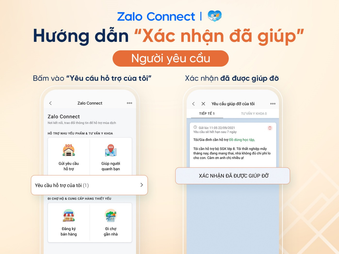 Hỗ trợ đồ dùng học tập cho học sinh qua Zalo Connect - Ảnh 4.