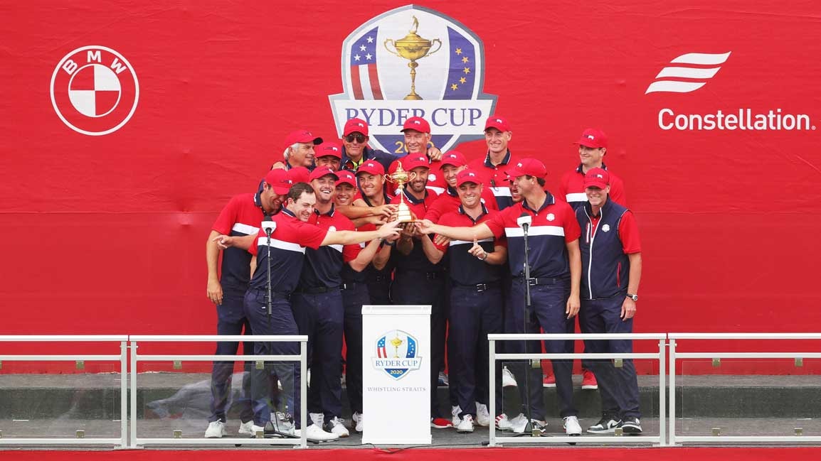 Những khoảnh khắc ăn mừng khó quên của tuyển Mỹ tại Ryder Cup - Ảnh 10.