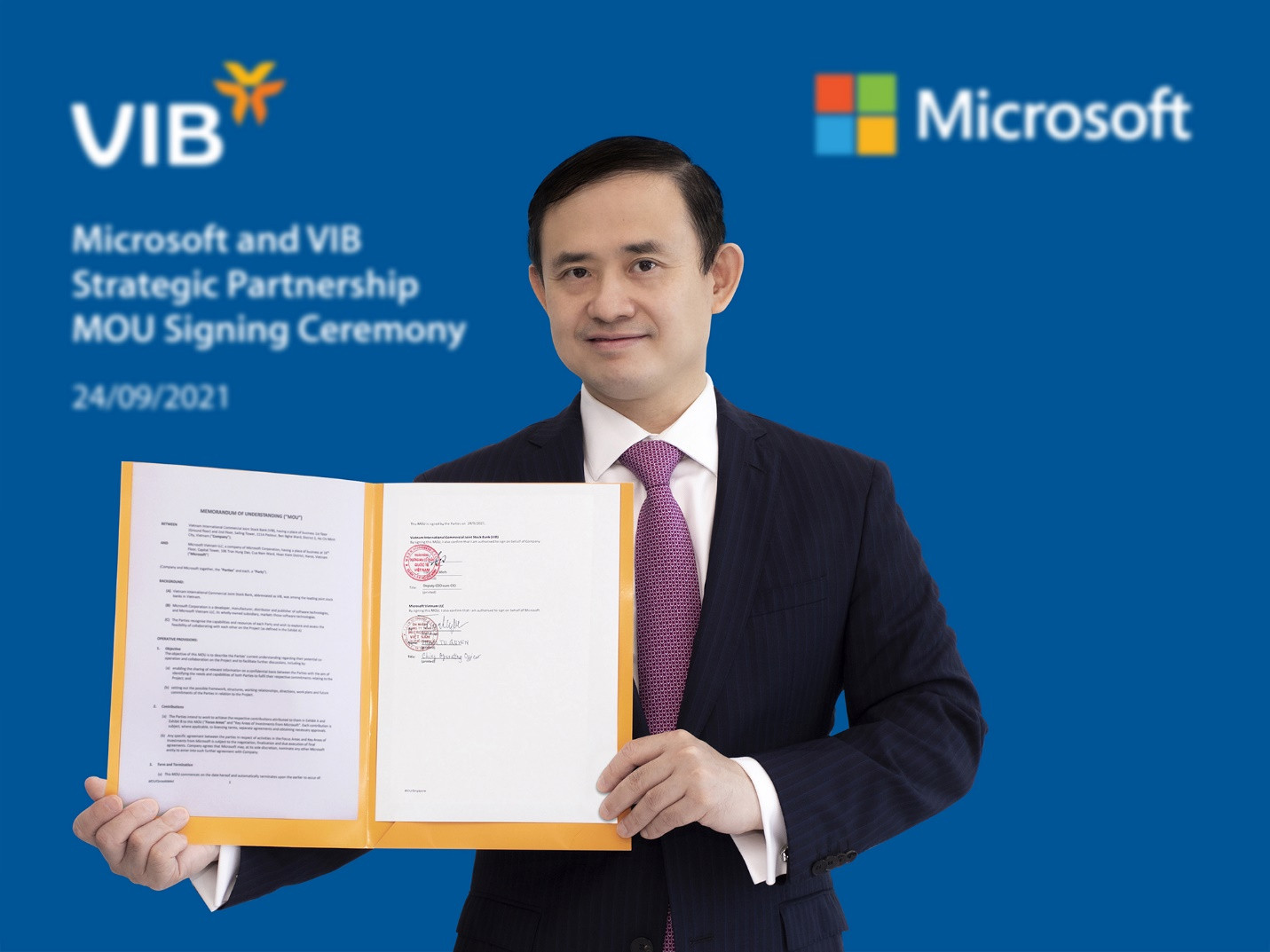VIB bắt tay Microsoft để nâng cao trải nghiệm số cho khách hàng thông qua Cloud - Ảnh 1.
