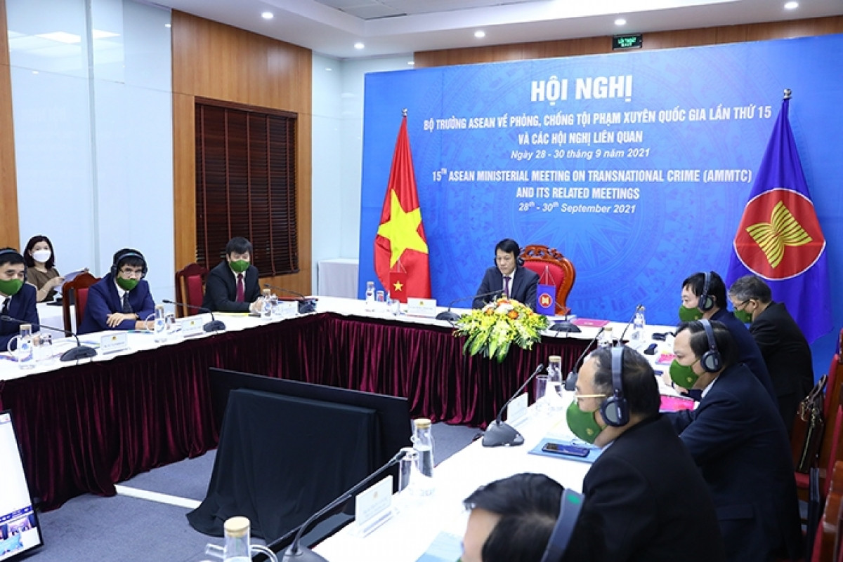 Bộ trưởng các nước ASEAN cam kết hợp tác phòng, chống tội phạm xuyên quốc gia hậu Covid-19