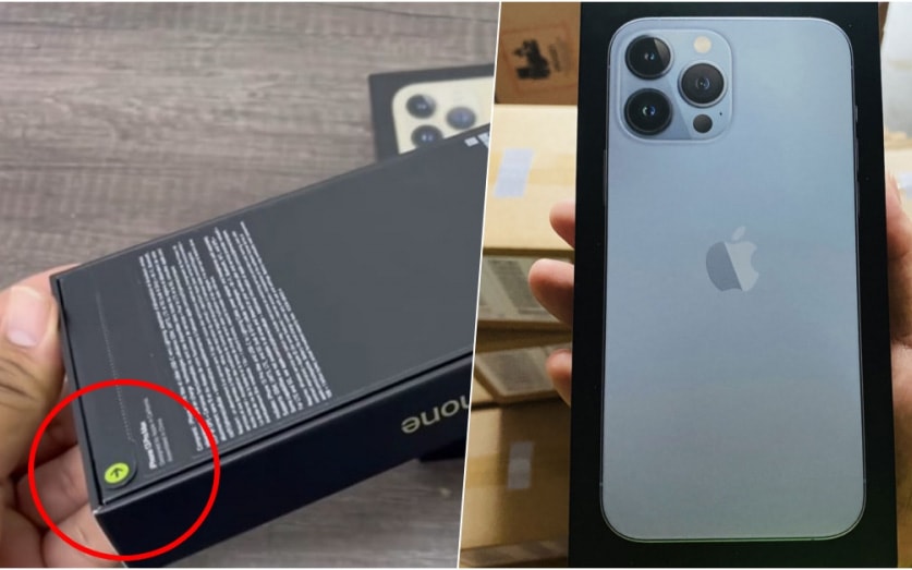 Seal giấy iPhone 13 nhái bán tràn lan, cảnh giác bị lừa khi mua iPhone 13