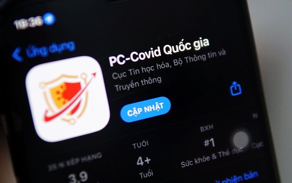 PC-Covid Quốc gia có bản cập nhật đầu tiên trên iOS, thêm tính năng mới